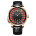 Pindu Player Gambling Series Men's Watch European Roulette Poker Game Fully Automatic Mechanical Sports Design Party Watch - IFINDALL