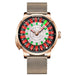 Pindu Player Gambling Series Men's Watch European Roulette Poker Game Fully Automatic Mechanical Sports Design Party Watch - IFINDALL