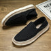 Fashion Fisherman's Slip-on Cloth Shoes Men Loafers Summer Slippers Flats Lazy Shoes Size 39-44 - IFINDALL