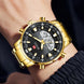 Men Watches 2025 Top Brand Luxury relogio masculino Gold Stainless Steel Band Wrist Watch For Male Clock Men Dual Display watch - IFINDALL