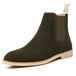 Luxury Designer New Autumn Winter Mens Pointed Suede Leather High Tops Dress Shoes For Male Formal Business Chelsea Ankle Boots - IFINDALL