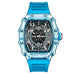 Unique Blue Fashion Brand Men's Watches Silicone Strap Waterproof Out Door Sport Military Watches for Men Multi Function Luxury - IFINDALL