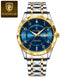 POEDAGAR Luxury Business Men's Wristwatch Stainless Steel Date Week Man Watch Waterproof Luminous Fashion Quartz Watches For Men - IFINDALL