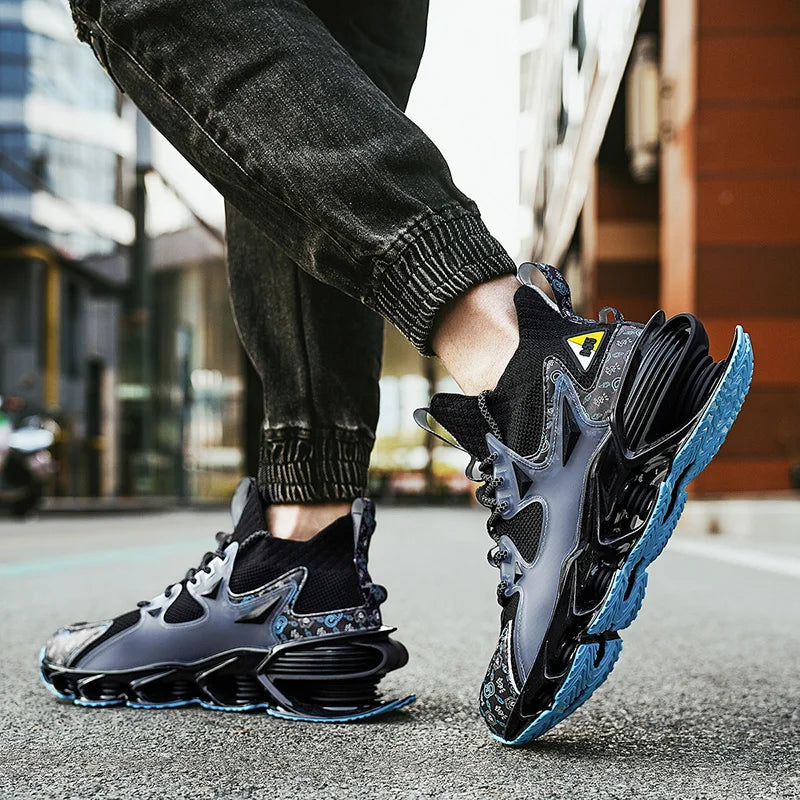Men shoes Sneakers Male Luxury shoes Mens trend casual Shoes Trainer Race Breathable Shoes tenagers fashion blade running shoes - IFINDALL