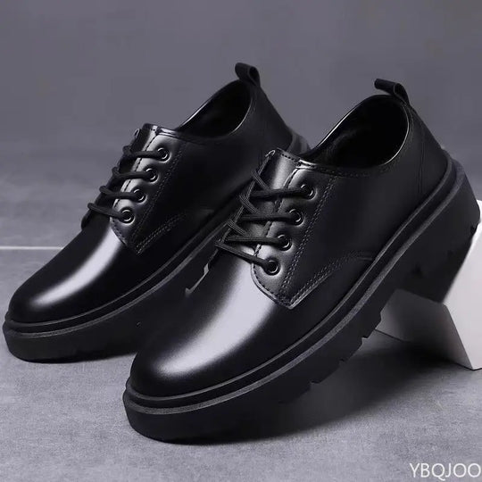 Men Business Shoes Spring Autumn New Formal Leather Shoes Casual Fashion Sports Shoes Social Elegance Trendy Flat Shoes Zapatos - IFINDALL