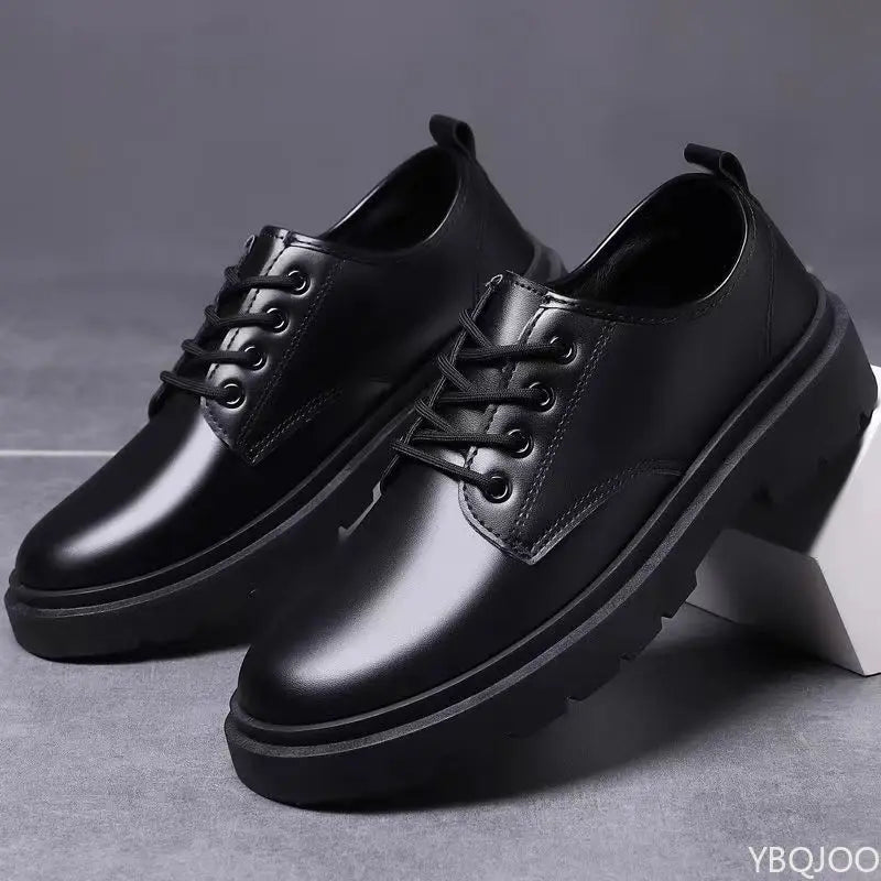 Men Business Shoes Spring Autumn New Formal Leather Shoes Casual Fashion Sports Shoes Social Elegance Trendy Flat Shoes Zapatos - IFINDALL