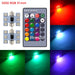 2pcs 5050 RGB 6SMD Car Led C5w C10w Interior Dome Reading Lamp Auto Remote Controller Colorful Atmosphere Light Roof Trunk Bulb - IFINDALL