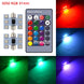 2pcs 5050 RGB 6SMD Car Led C5w C10w Interior Dome Reading Lamp Auto Remote Controller Colorful Atmosphere Light Roof Trunk Bulb - IFINDALL