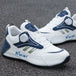 Luxury Men's Sneakers Summer Mens Lightweight Vulcanized Shoes Mixed Color Lace-free Casual Shoes for Men Soft Platform Loafers - IFINDALL