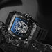 Foreign Trade Watch Large Dial For Men Quartz Waterproof Sport Square Luminous Watch For Men - IFINDALL
