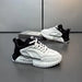 Chunky Sneaker Men Designer Cover Bottom Shoes Fashion Casual Microfiber Leather Upper Increased Internal Platform Board Shoes - IFINDALL