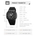 SKMEI Sports Waterproof Watch Men's Countdown Clock Code 5 Alarm Clock Date Clock and Japanese Digital Movement 2091 2100 1816 - IFINDALL