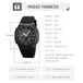 SKMEI Sports Waterproof Watch Men's Countdown Clock Code 5 Alarm Clock Date Clock and Japanese Digital Movement 2091 2100 1816 - IFINDALL
