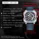 PAGANI DESIGN 42MM Skeleton Men Mechanical Watch 5ATM Waterproof Sapphire Glass Automatic Watch Square Stainless Steel Men Watch - IFINDALL