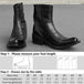 Leather Boots Men Brand British Style Comfortable Fashion Thick-Soled Wizard Ankle Boots - IFINDALL