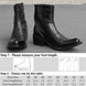 Leather Boots Men Brand British Style Comfortable Fashion Thick-Soled Wizard Ankle Boots - IFINDALL