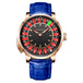 Pindu Player Gambling Series Men's Watch European Roulette Poker Game Fully Automatic Mechanical Sports Design Party Watch - IFINDALL