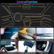 Neon Car LED Interior Lights RGB Ambient Light Fiber Optic Kit With APP Wireless Control LED Auto Atmosphere Decorative Lamp 12V - IFINDALL