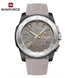NAVIFORCE NF7112 Original Quartz Watch for Men Simple Silicone Strap 5Bar Waterproof Luminous Watches - IFINDALL
