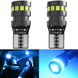2x High Quality T10 W5W Orange Red 2015 LED Car Interior Reading Dome Light Marker Lamp 168 194 LED Auto Wedge Parking Bulbs - IFINDALL