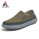 New Spring Breathable Sneakers Men Casual Shoes Lightweight Slip On Loafers Men Outdoor Shoes Walking Elastic Pantshoes Flats - IFINDALL