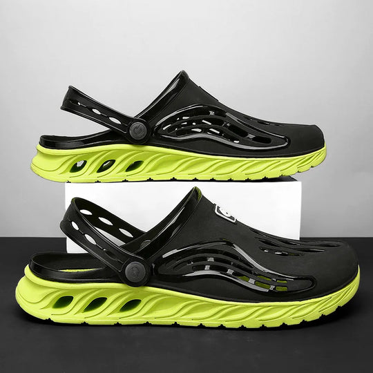 Men's Casual Sandals Breathable Comfortable Versatile Men's Slippers Fashionable Trendy Non Slip Flat Shoes for Men Slippers - IFINDALL