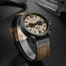 CURREN 8314 Men's Quartz Watch New Fashion Multi-function Chronograph Clock Leather Strap Calendar Simple Sports Watches for Men - IFINDALL