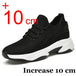 Increasing men sneakers casual heightening shoes 8cm height increase shoes for summer breathable 6cm elevator shoes - IFINDALL