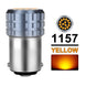 2/4/6/8/10/20 PCS P21W 1156 BA15S 1157 BAY15D LED Bulbs For Car Turn Signal Parking Brake Lights 12V 2016-15SMD White Amber Red - IFINDALL