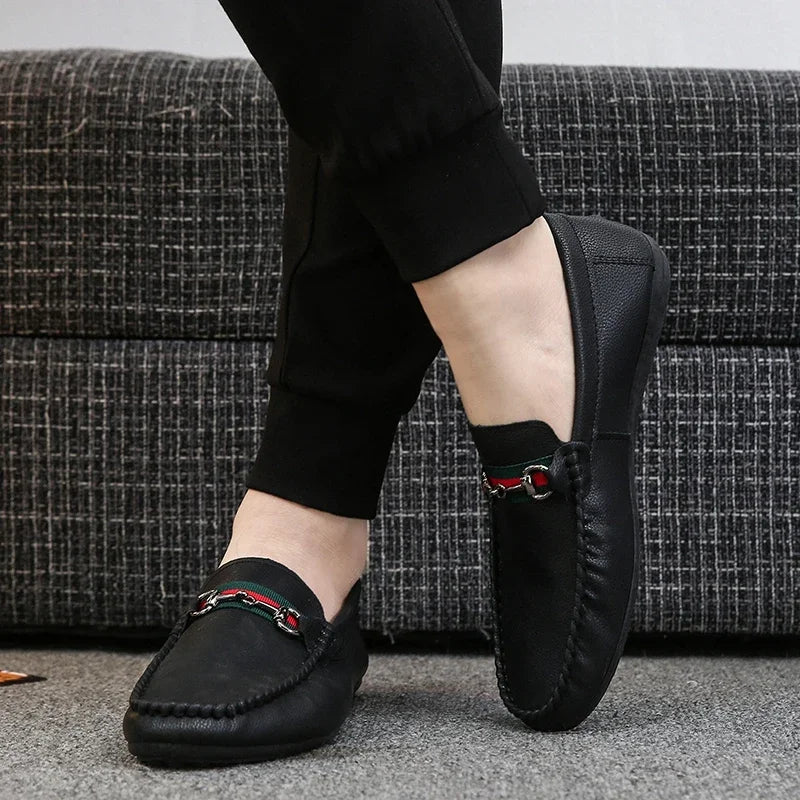 Cheap Shoes With Free Shipping Cowhide Leather Loafers Shoes for Men Tennis Man Trend 2025 Sneakers Male Low Price Shoe Women - IFINDALL