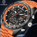 New FOXBOX Fashion Military Watches for Men Luxury Original Sports Chronograph Watch Waterproof Quartz WristWatch Clock Gift - IFINDALL