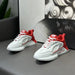 Chunky Sneaker Men Designer Cover Bottom Shoes Fashion Casual Microfiber Leather Upper Increased Internal Platform Board Shoes - IFINDALL