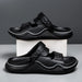 2025 Fashion Men Outdoor Sandals Slippers Beach Comfortable Slides Clogs Men Casual Shoes Garden Shoes Men Beach Slippers - IFINDALL
