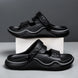 2025 Fashion Men Outdoor Sandals Slippers Beach Comfortable Slides Clogs Men Casual Shoes Garden Shoes Men Beach Slippers - IFINDALL