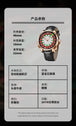 HAEMMER  New Men's Mechanical Watch Diamond Face NH35 Watch Men's Push Button Roulette Rotating Sapphire Glass Watch Waterproof - IFINDALL