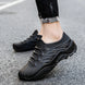 New Men's Rain Boots Flat Waterproof Wear-resistant Kitchen Car Wash Work Shoes Outdoor Male Sneakers Men's Light Fishing Shoes - IFINDALL