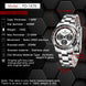 PAGANI DESIGN New Men's Quartz Watch Fashion Ceramic bezel Chronograph 100m Waterproof Men's Stainless Steel Watch - IFINDALL