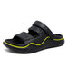 2025 Fashion Men Outdoor Sandals Slippers Beach Comfortable Slides Clogs Men Casual Shoes Garden Shoes Men Beach Slippers - IFINDALL