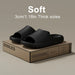 Queeyhome Men Slippers EVA Thick Soled Soft Sandals New Summer Fashion Non Slip Indoor Outdoor Beach Women Shoes - IFINDALL