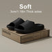 Queeyhome Men Slippers EVA Thick Soled Soft Sandals New Summer Fashion Non Slip Indoor Outdoor Beach Women Shoes - IFINDALL
