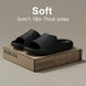 Queeyhome Men Slippers EVA Thick Soled Soft Sandals New Summer Fashion Non Slip Indoor Outdoor Beach Women Shoes - IFINDALL