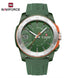 NAVIFORCE NF7112 Original Quartz Watch for Men Simple Silicone Strap 5Bar Waterproof Luminous Watches - IFINDALL
