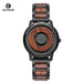 EUTOUR-Men's Solid Wood Magnetic Watch Luxury Sports Quartz Waterproof Watch Original Fashion Business Casual Watch - IFINDALL