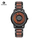 EUTOUR-Men's Solid Wood Magnetic Watch Luxury Sports Quartz Waterproof Watch Original Fashion Business Casual Watch - IFINDALL