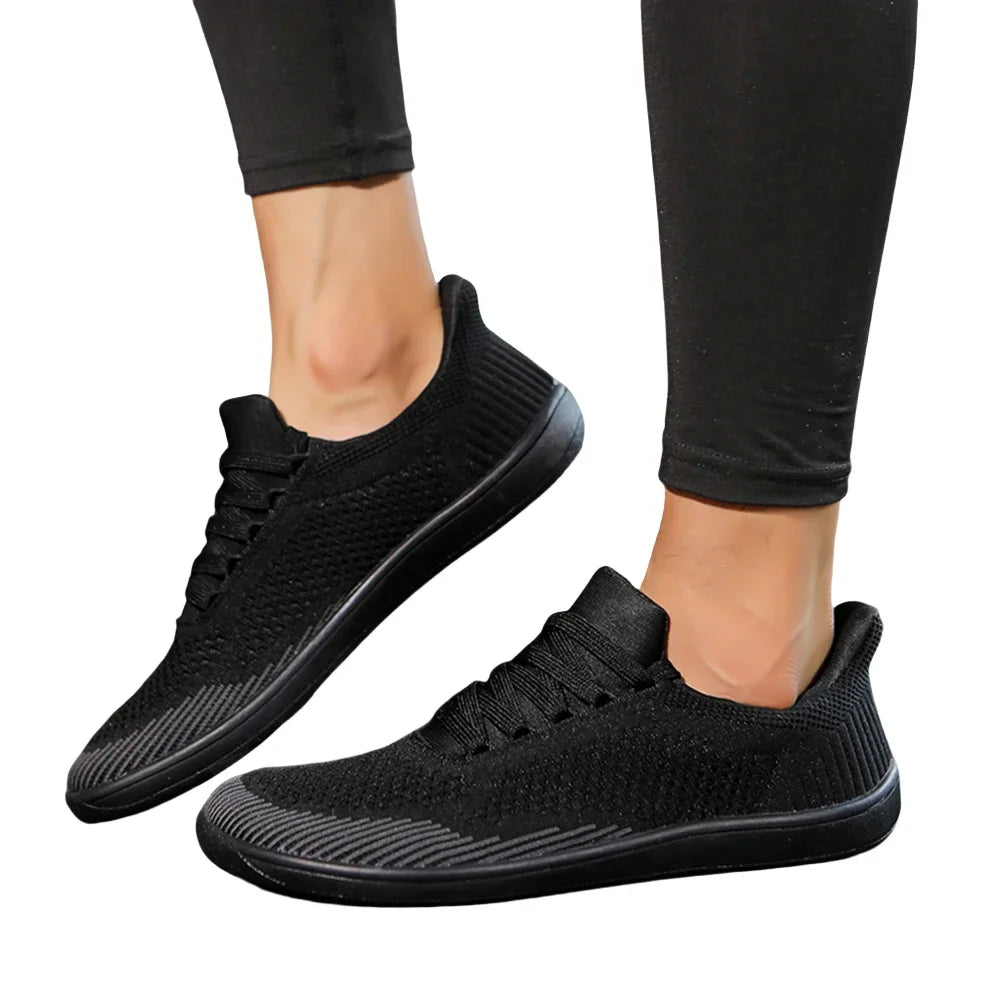 Minimalist Barefoot Shoes Breathable Wide Toe Cross Trainer Hands Free Walking Sneakers Lightweight Trekking Shoes for Men Women - IFINDALL