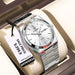 POEDAGAR High Quality Watches For Men Stainless Steel Waterproof Luminous Man Watch Date Week Luxury Business Quartz Men's Watch - IFINDALL