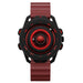 DANIEL GORMAN Red Planet Design Quartz Watch for Men Waterproof Luminous Sport Wristwatch with Magnetic Bead Pointers DG0525Red - IFINDALL