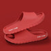 Queeyhome Men Slippers EVA Thick Soled Soft Sandals New Summer Fashion Non Slip Indoor Outdoor Beach Women Shoes - IFINDALL