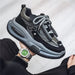Men's sports and leisure thick soled height increasing shoes - IFINDALL