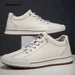 Genuine leather men skataboard shoes elevator 6cm height increase sports loafers hollow breathable sneakers designer shoes - IFINDALL